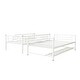 preview thumbnail 22 of 26, Luxury Twin over Twin Metal Bunk Bed with Shelf and Guardrails, Save Space or Separate into 2 Beds, Maximized Space