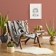 preview thumbnail 2 of 1, Soleil Woven Throw Blanket with Tassels by Jungalow