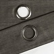 preview thumbnail 17 of 30, Porch & Den Limpus Faux Linen Grommet Top Blackout Curtain Panel