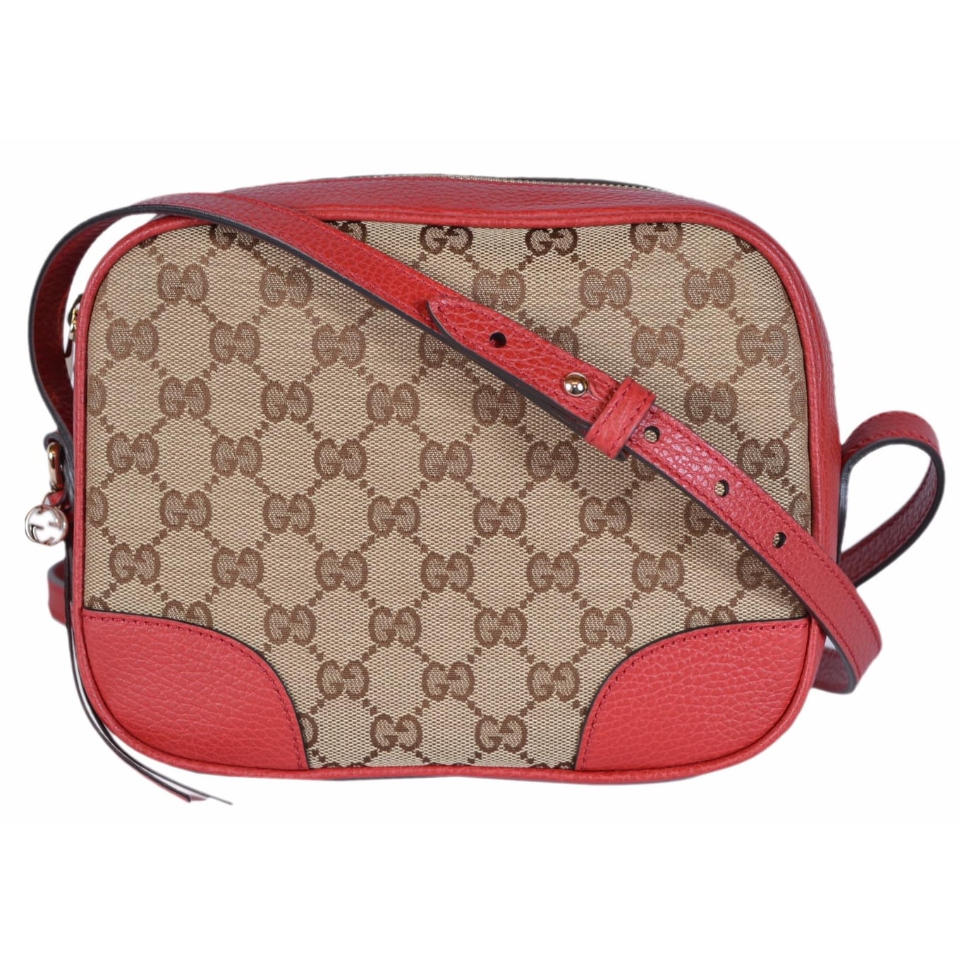 gucci canvas sling bag