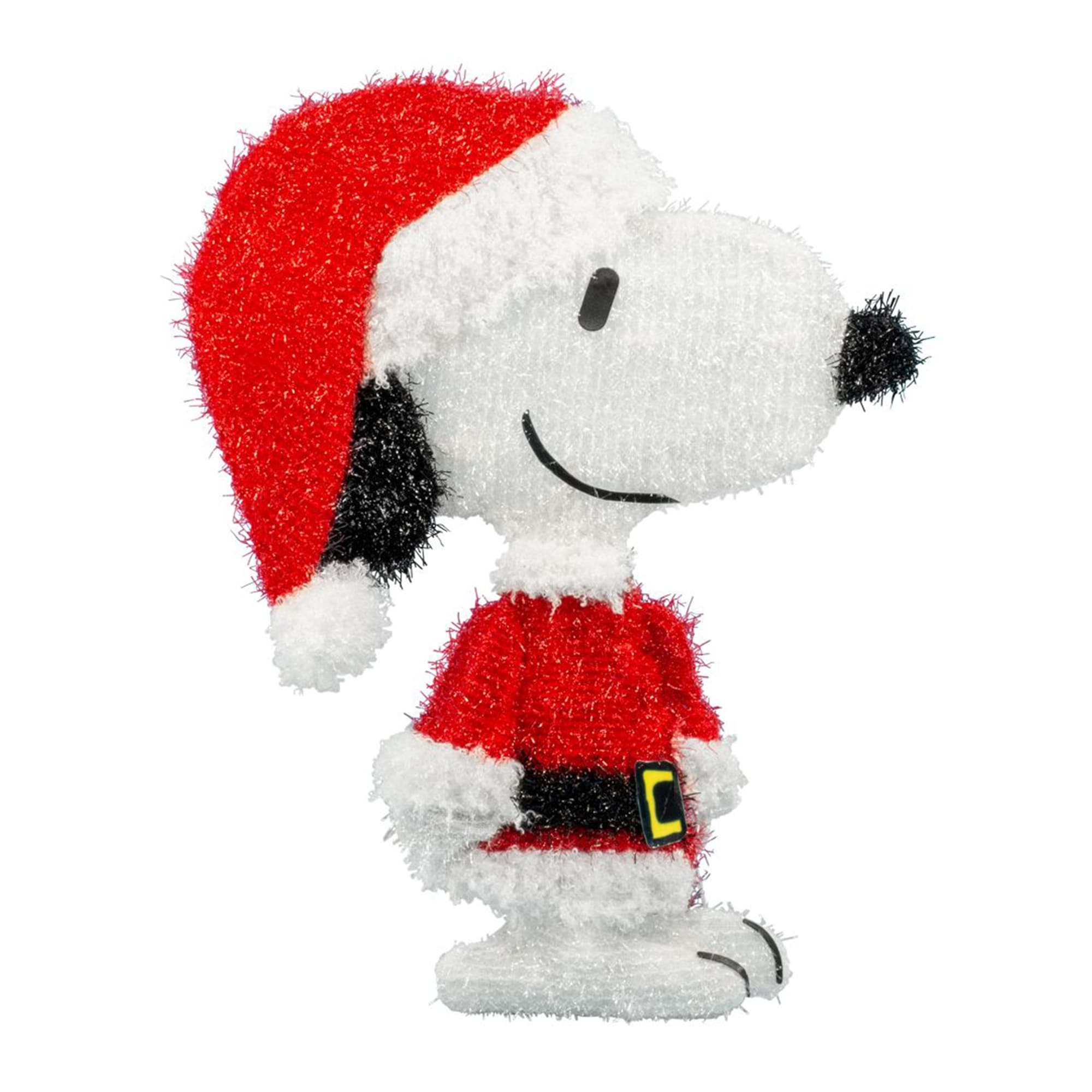 希少 スヌーピー サンタクロース イルミネーション 80cm SNOOPY ProductWorks 18 Inch Pre-Lit LED Snoopy Santa Indoor/Outdoor