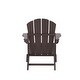 preview thumbnail 80 of 99, Laguna Folding Poly Eco-Friendly All Weather Outdoor Adirondack Chair