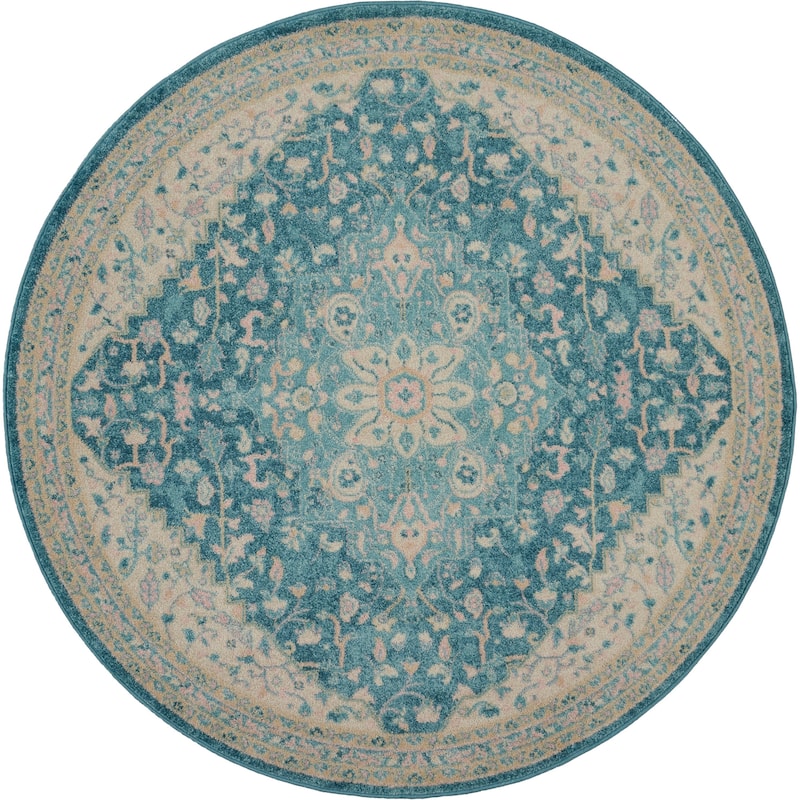 Nourison Tranquil Persian Vintage Oushak Area Rug
