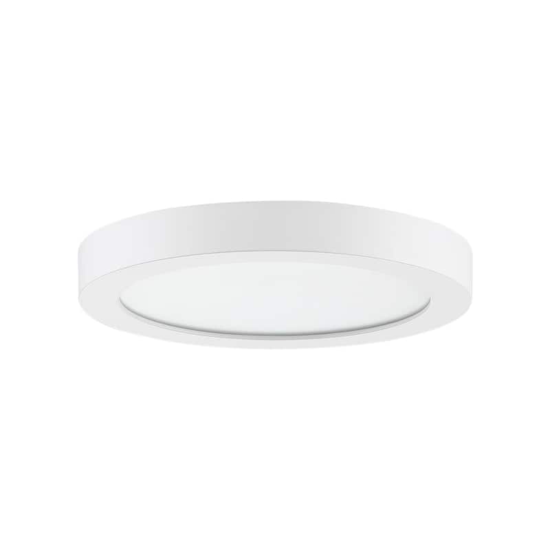 James Allan Randolph 8" Wide LED Flush Mount Ceiling Fixture