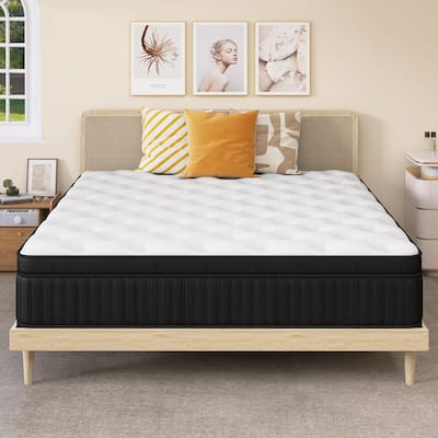 12" Medium Hybrid Mattress with Pocket Spring Motion Isolation