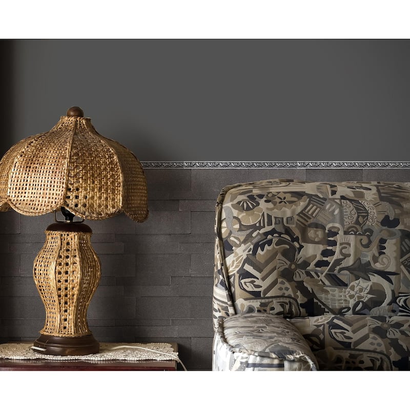 Dove 0.5" x 8" Matte Metallic Listello Wall Tile Trim