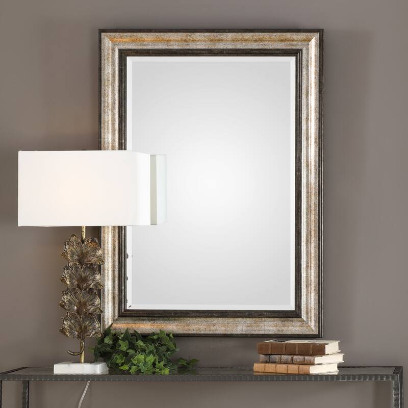 Uttermost Shefford Large Portrait Style Framed Wall Mirror