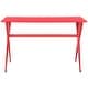 preview thumbnail 2 of 3, SAFAVIEH Mid-Century Modern Chapman Red Desk