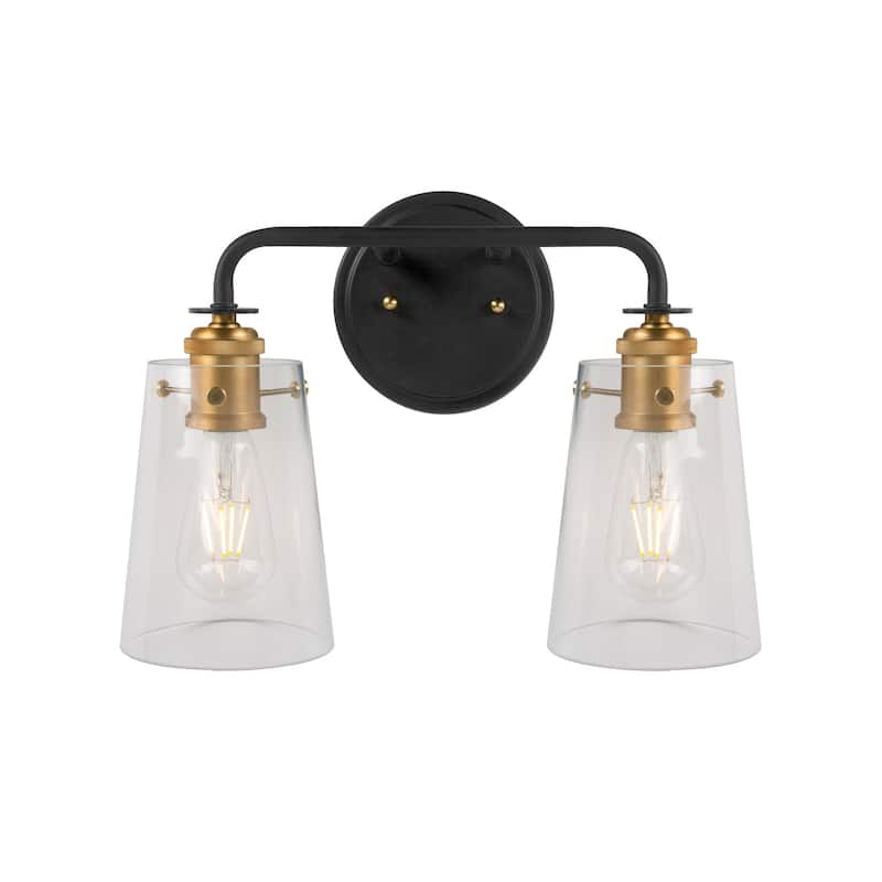Forte Lighting 5118-02 Ronna 2 Light 15" Wide Bathroom Vanity Light