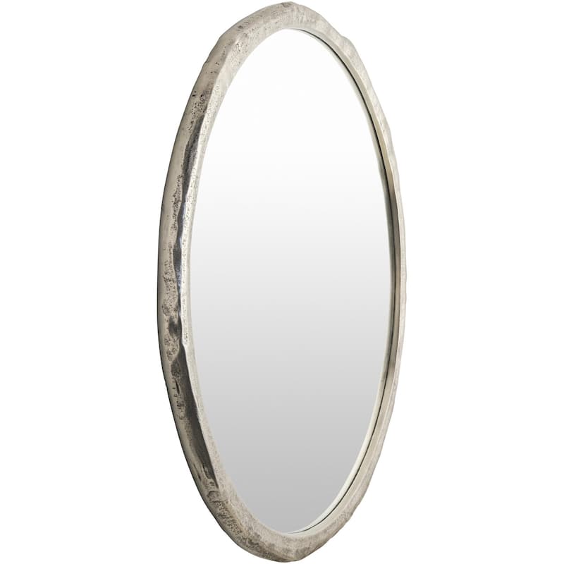 Livabliss Arenas Modern Accent Mirror - 34"H x 34"W x 1"D