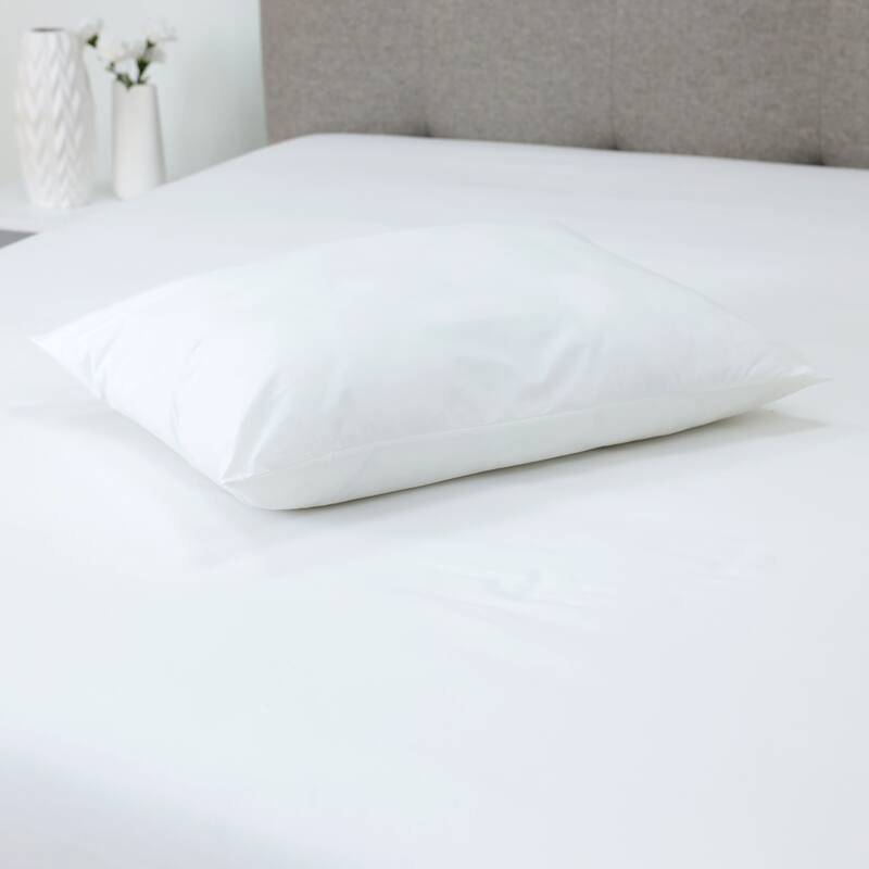 Clean Design White Blown Bed Pillow