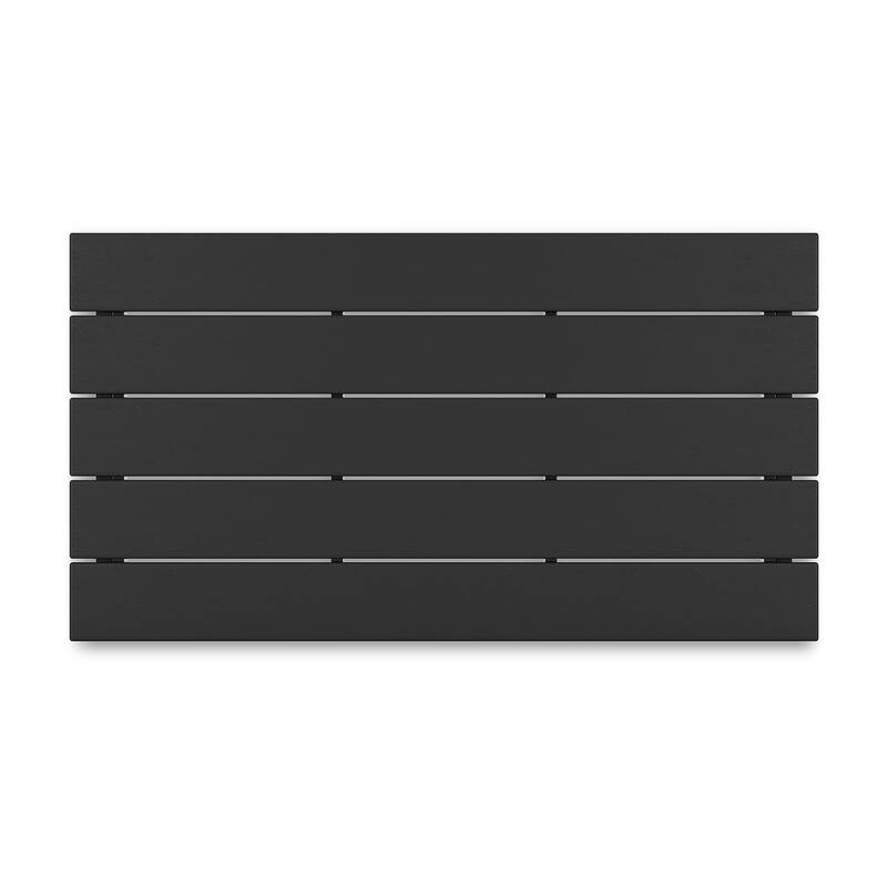 Signature Design by Ashley Hyland wave Outdoor Coffee Table - 44.13" W x 24" D x 18.13" H