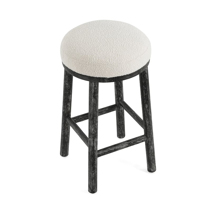 Christopher Knight Home - Riven Natural Rubberwood 27.36" Bar Stool Set