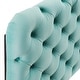 preview thumbnail 20 of 54, Lizzy Tufted Twin Performance Velvet Headboard