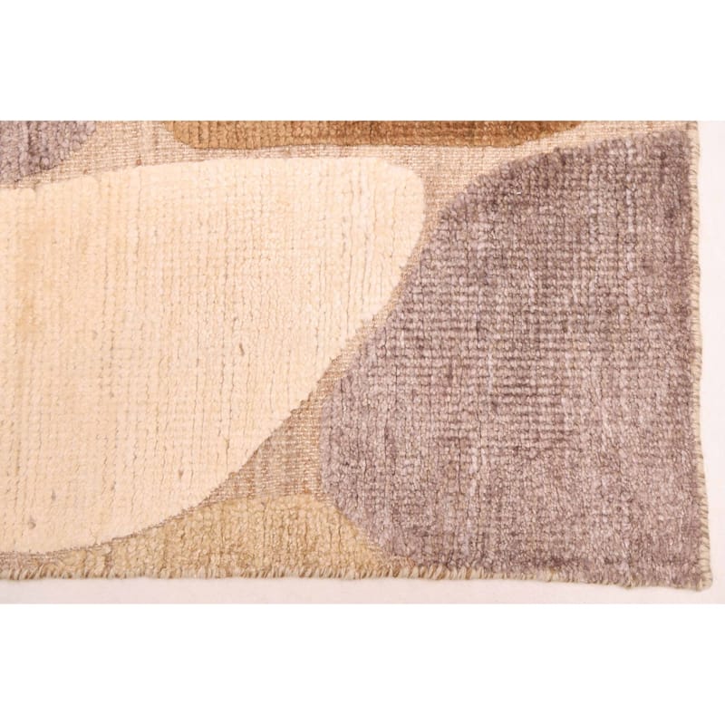 ECARPETGALLERY Hand-knotted Tangier Ivory Wool Rug - 8'2 x 10'0