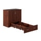 preview thumbnail 25 of 65, AFI Southampton Murphy Bed Chest with Built-In Charging Station