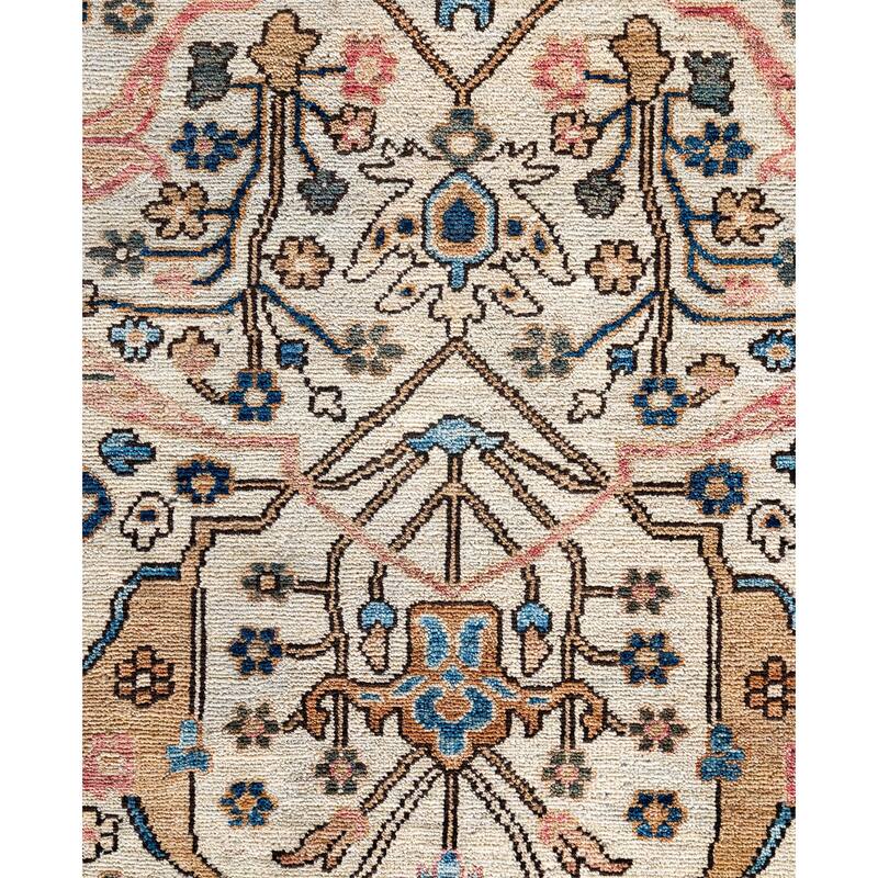 Serapi One-of-a-Kind Hand-Knotted Area Rug - Ivory - 9' 2" x 11' 9"