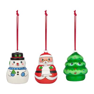 3 in. Set of 3 Musical Marshmelodies Ornaments
