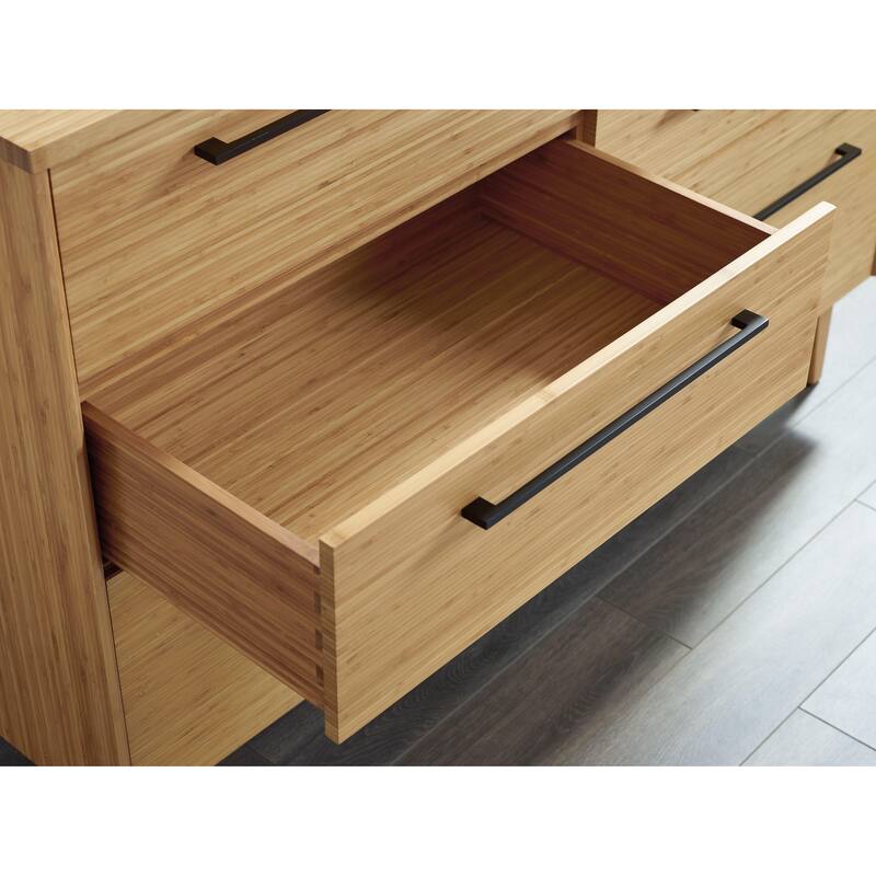 Greenington Sienna Six Drawer Double Dresser, Caramelized