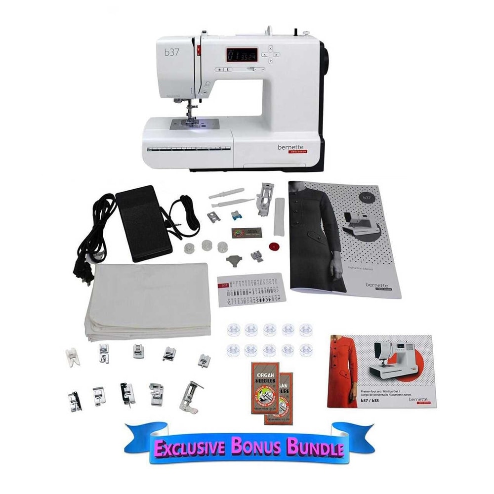 Bernette b05 Academy Sewing Machine w/Foot Kit Bundle