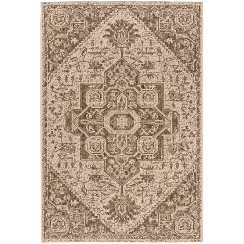 SAFAVIEH Beach House Caoimhe Indoor/ Outdoor Patio Backyard Rug