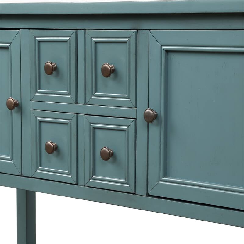 Buffet Sideboard Console Table with Bottom Shelf