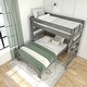preview thumbnail 6 of 13, Max and Lily Farmhouse Twin over Full L Shaped Bunk Bed