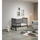 preview thumbnail 23 of 25, 3-In-1 Convertible Crib In Storm BLACK