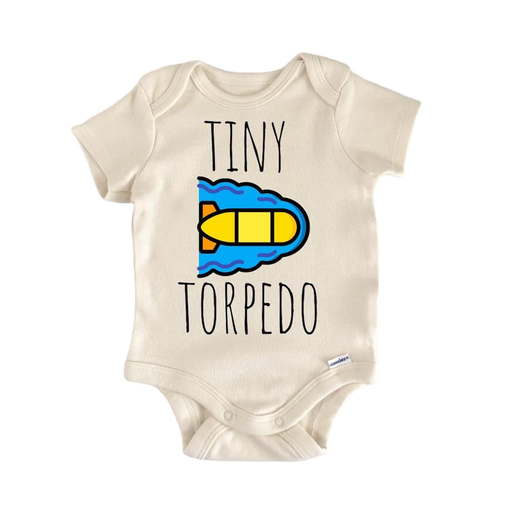 Submarine Torpedo Military - Baby Bodysuit