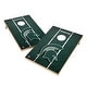 preview thumbnail 1 of 3, Vintage Michigan State University Spartans Regulation 2x4 Cornhole Set Include Carry Case