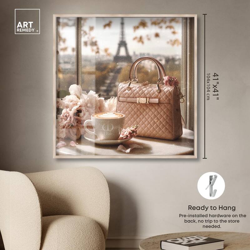 Glam by the Window Paris Shadowbox by Art Remedy
