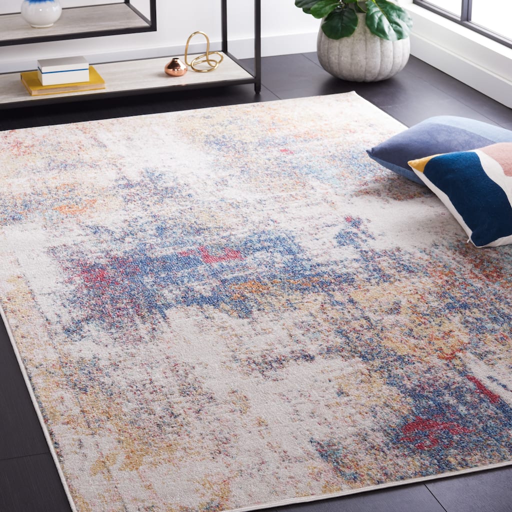 SAFAVIEH Phoenix Luetta Modern Abstract Rug