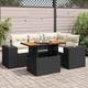 Option Black and cream with storage
