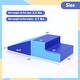 preview thumbnail 29 of 51, 2-Piece Step and Slide Climber for Infants and Toddlers Baby Soft Play Set Foam Blocks - 40" x 20" x 10" (L x W x H)