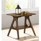 preview thumbnail 23 of 38, Roundhill Furniture Arona Mid-Century Modern Wood 3-Piece Coffee Table Set