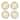 Lenox Holiday Dinnerware Dinner Plates, Set of 4