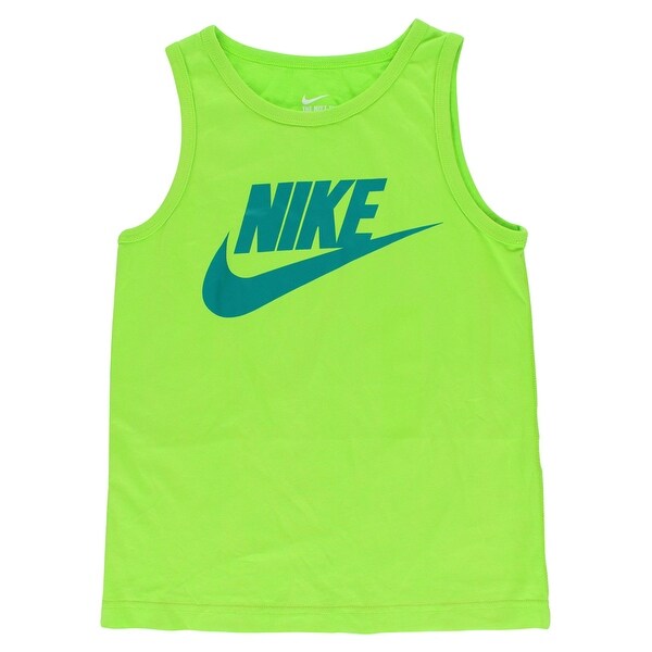 green nike tank top