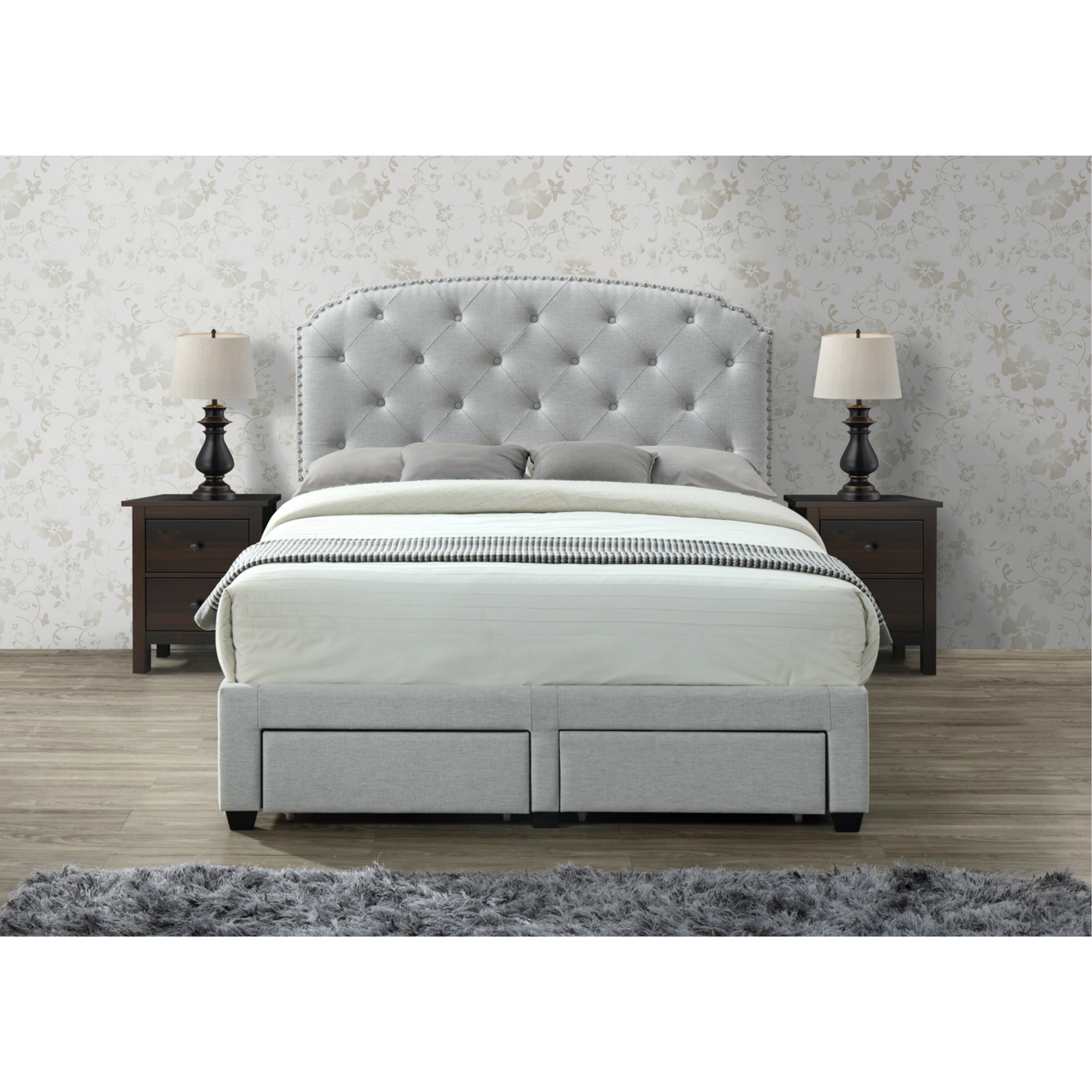 Copper grove pogradec tufted storage bed hotsell