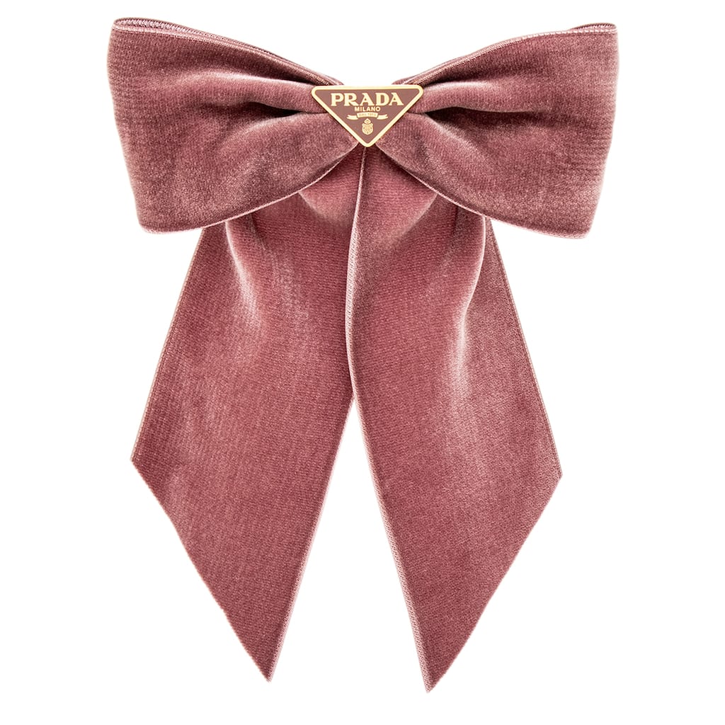 Prada Velvet Hair Bow