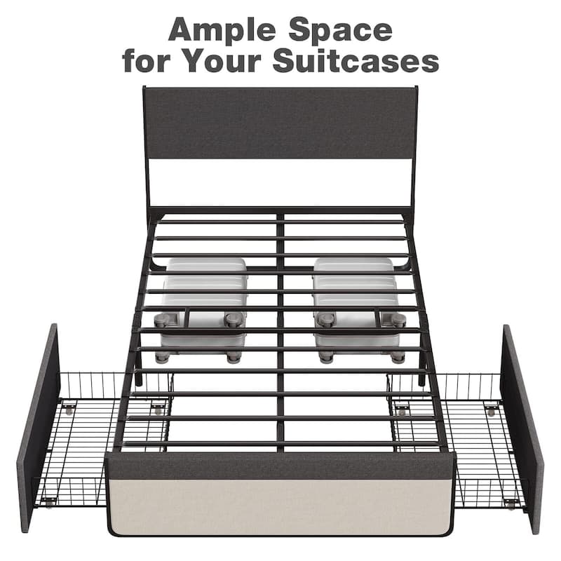 Modern Simple Platform Bed
