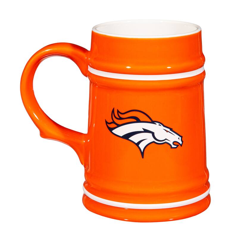 Denver Broncos 24 oz Ceramic Stein Mug