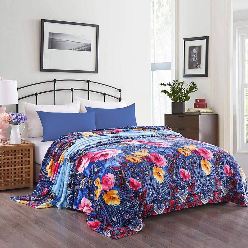 Super Soft Printed Fleece Blanket