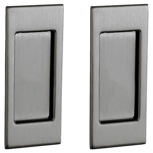 Baldwin Santa Monica Full Dummy Pocket Door Set with Double Door Catch