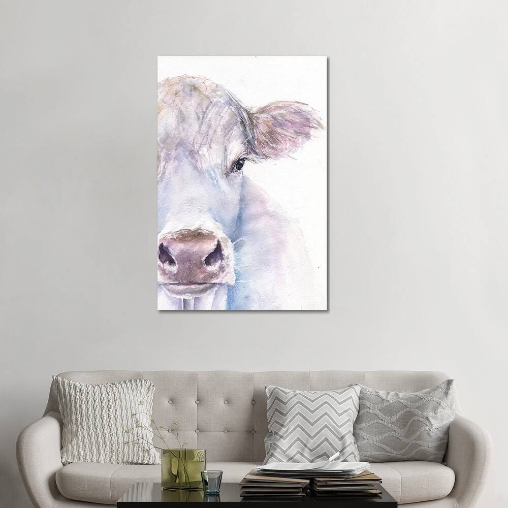 iCanvas "Cow" by George Dyachenko Canvas Print