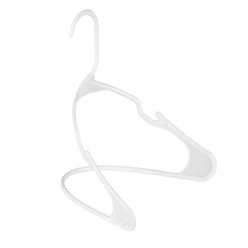 VECELO Plastic Adult Hangers Holds Up To 10 Lbs(25/50 Packs Option), Clothes Hangers