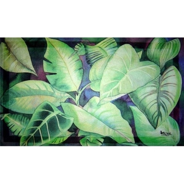 Custom Printed Rugs Dm-26 Leaves Door Mat