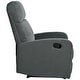 preview thumbnail 15 of 17, Modern Recliner Manual Recliner Home Theater Manual Recliner Chair with Adjustable Backrest for Living Room