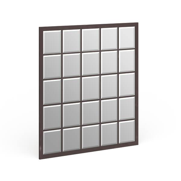 Shop Superior Windowpane Frame Mirror Overstock 8015471