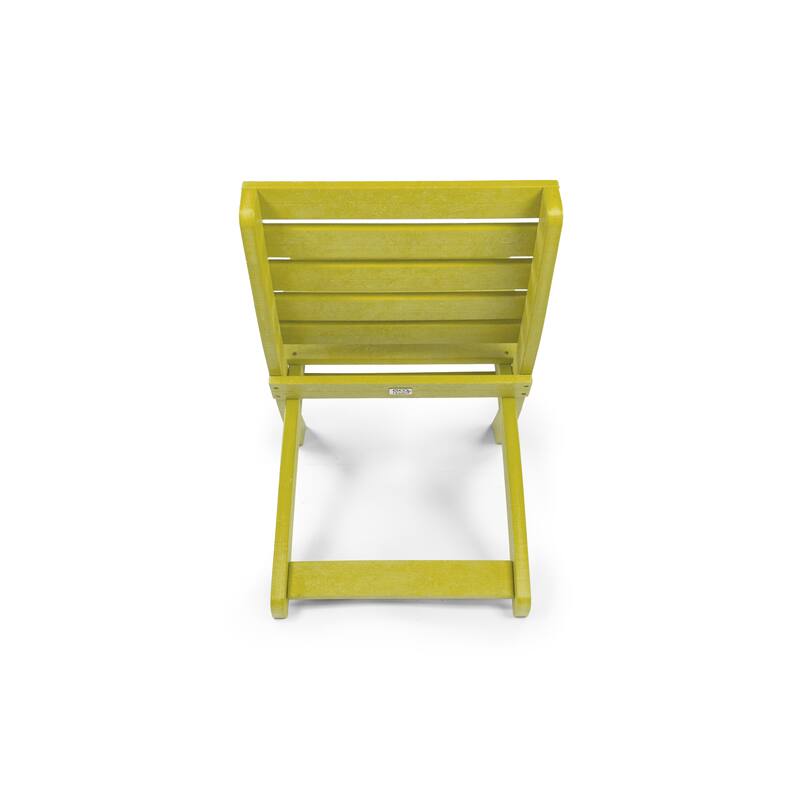 Versailles Fully Assembed All-Weather HDPE Outdoor Folding Patio Chair
