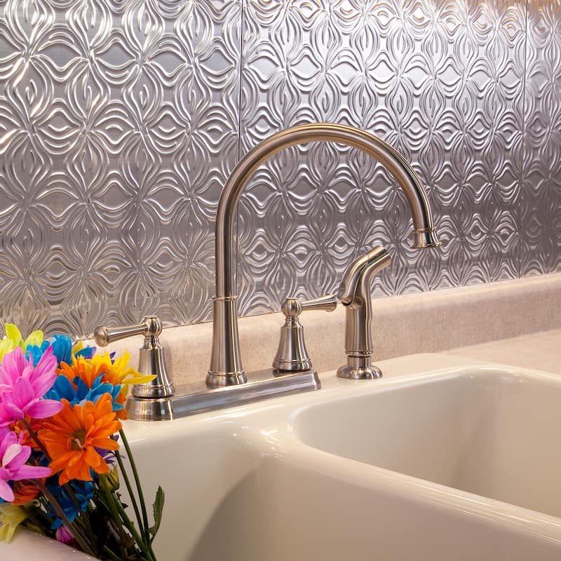 FASÄDE Lotus Decorative Vinyl Backsplash Panel